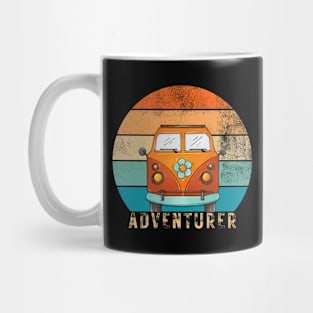 summer retro bus adventure Mug